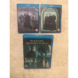 The Matrix Blu-ray Movie Series Reloaded Revolutions
